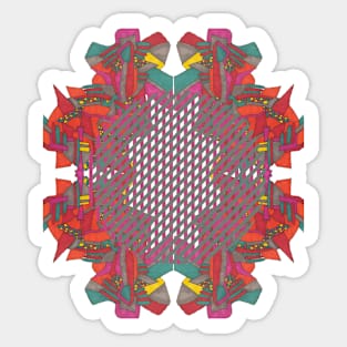 Dotted Design #1 Sticker